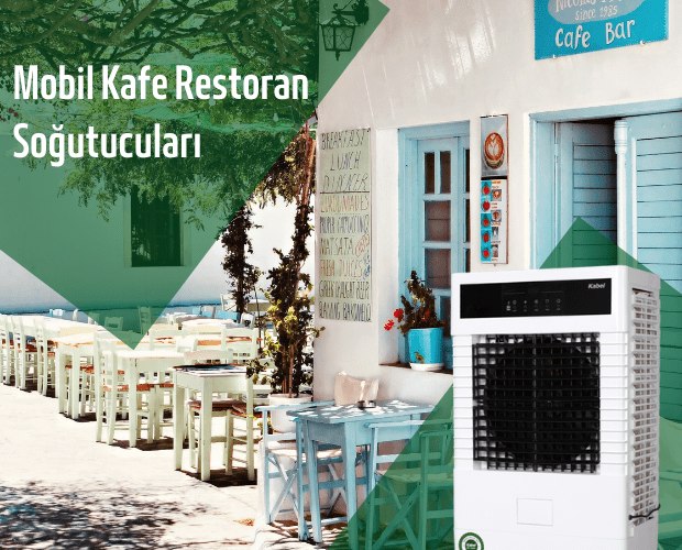 kabel mobil kafe restoran sulu hava soğutucuları