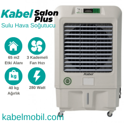 KABEL SALON Plus 7000m3 Sulu Evaporatif Mobil Taşınabilir Sulu Hava Soğutucu